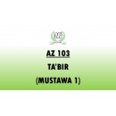 AZ103 - Ta'bir (Mustawa 1)
