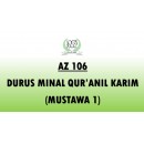 AZ106 - Durus minal Qur'anil Karim (Mustawa 1)