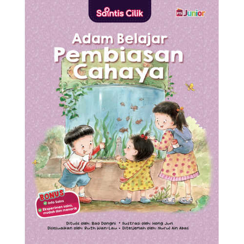 Saintis Cilik: Adam Belajar Pembiasan Cahaya