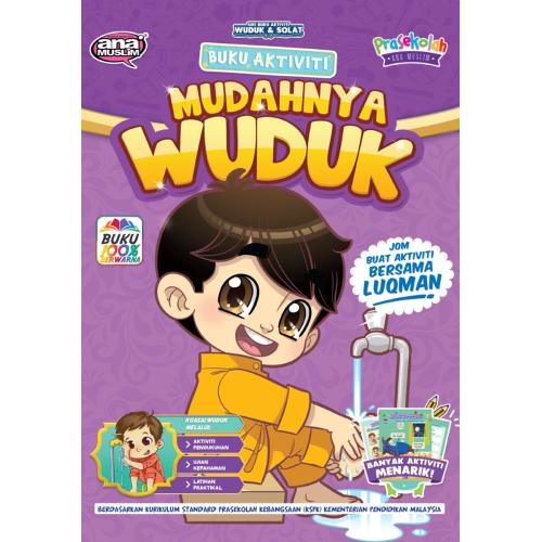Siri Buku Aktiviti: Mudahnya Wuduk Bersama Lukman