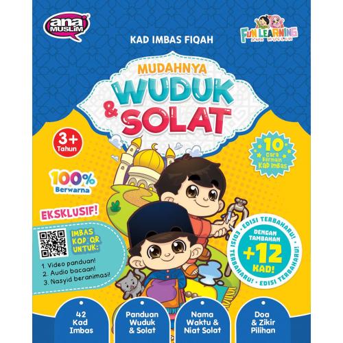 Kad Imbas Fiqah: Mudahnya Wuduk & Solat Lelaki