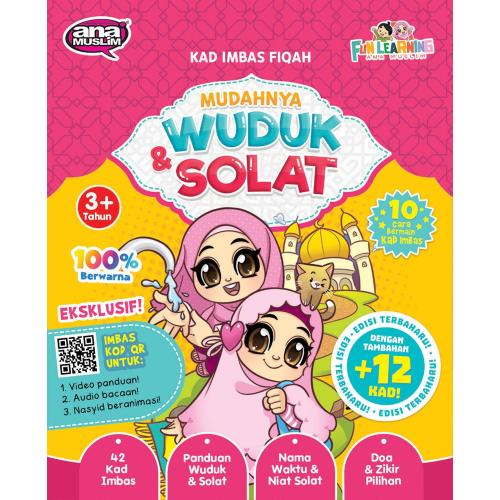 Kad Imbas Fiqah: Mudahnya Wuduk & Solat Perempuan