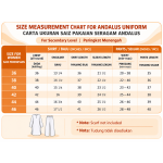 Uniform for Andalus Secondary Level (Female) - Size 38